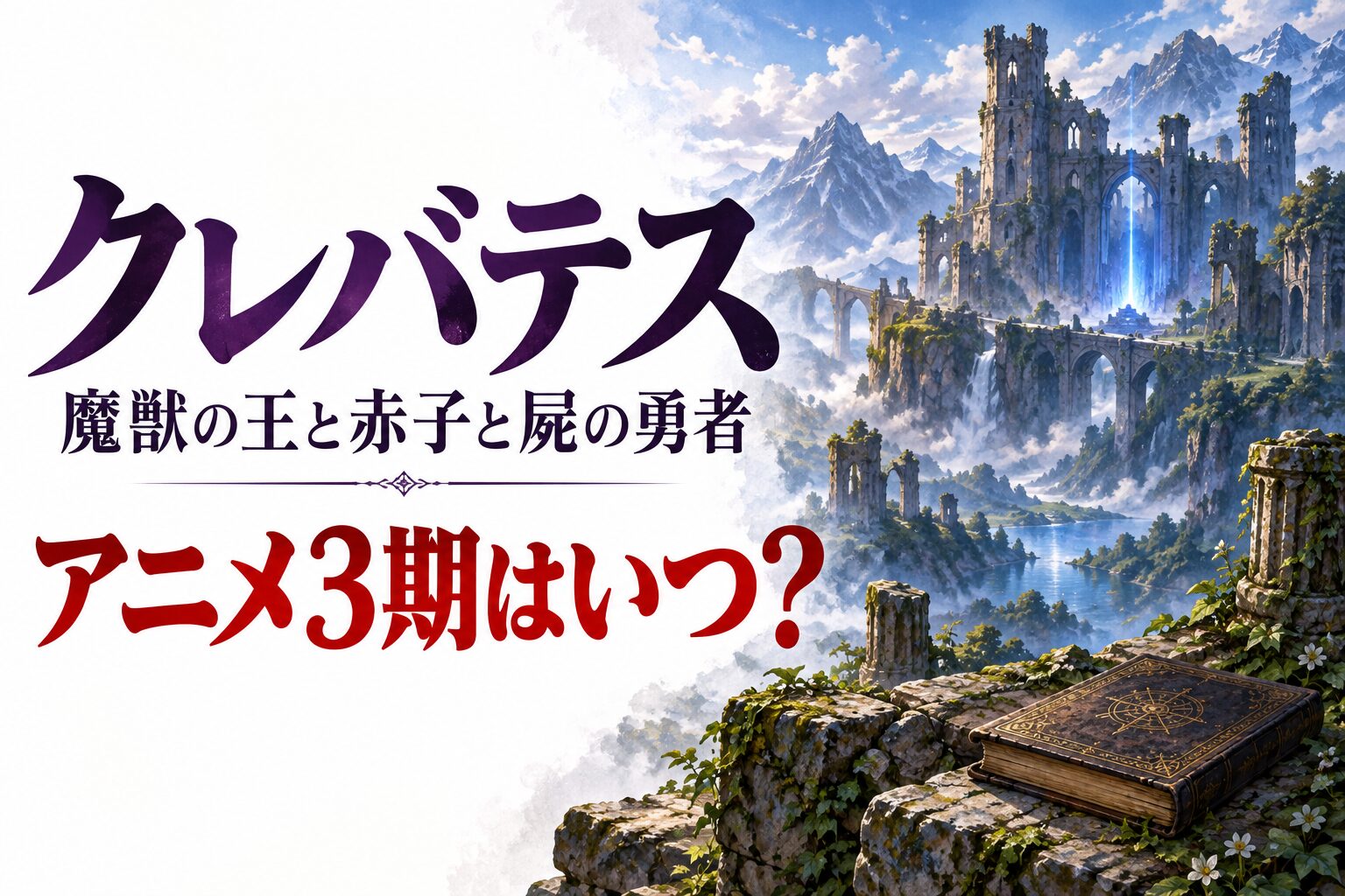 クレバテス アニメ3期と第2期の続きの読み方